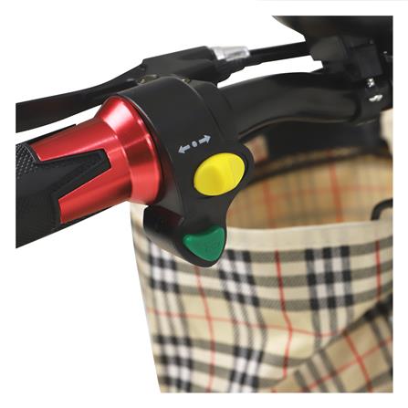 สกู๊ตเตอร์ไฟฟ้า GRANDE L6 สีขาว/แดง_4