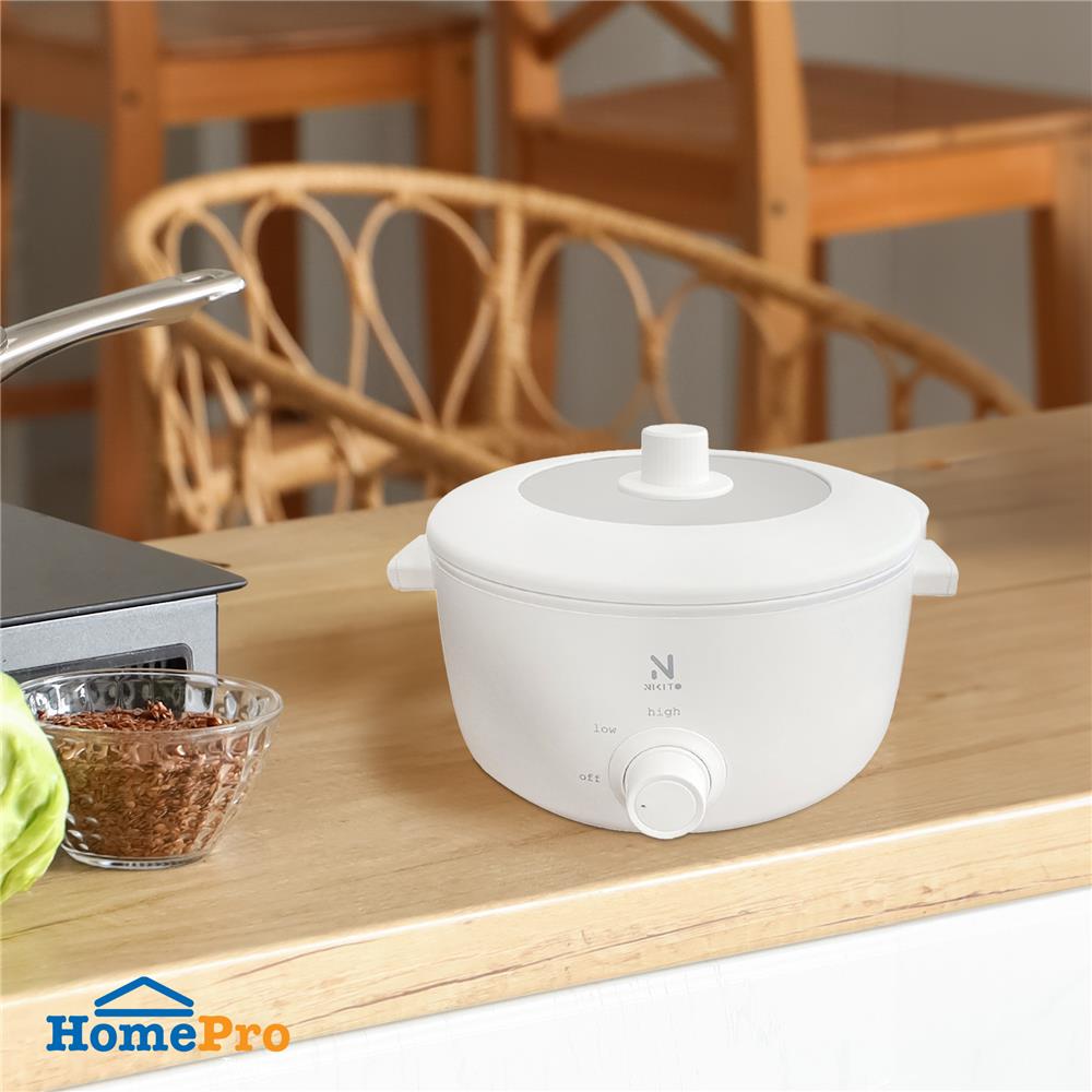 หม้ออเนกประสงค์ NIKITO OT-S05 สีขาว 3 ลิตร