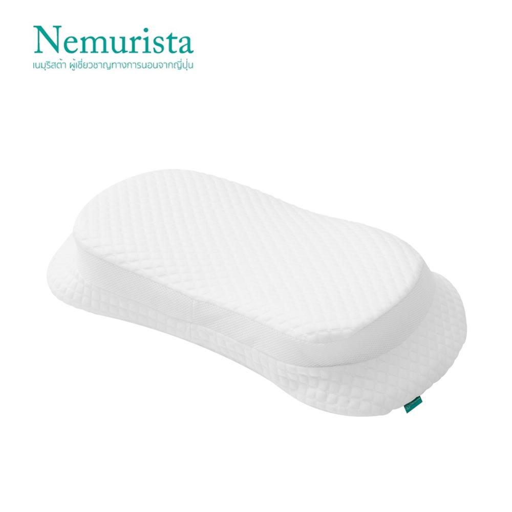 หมอนสุขภาพ เมมโมรี่โฟม NEMURISTA HB-BH1721 62x36x8.5 ซม. สีขาว
