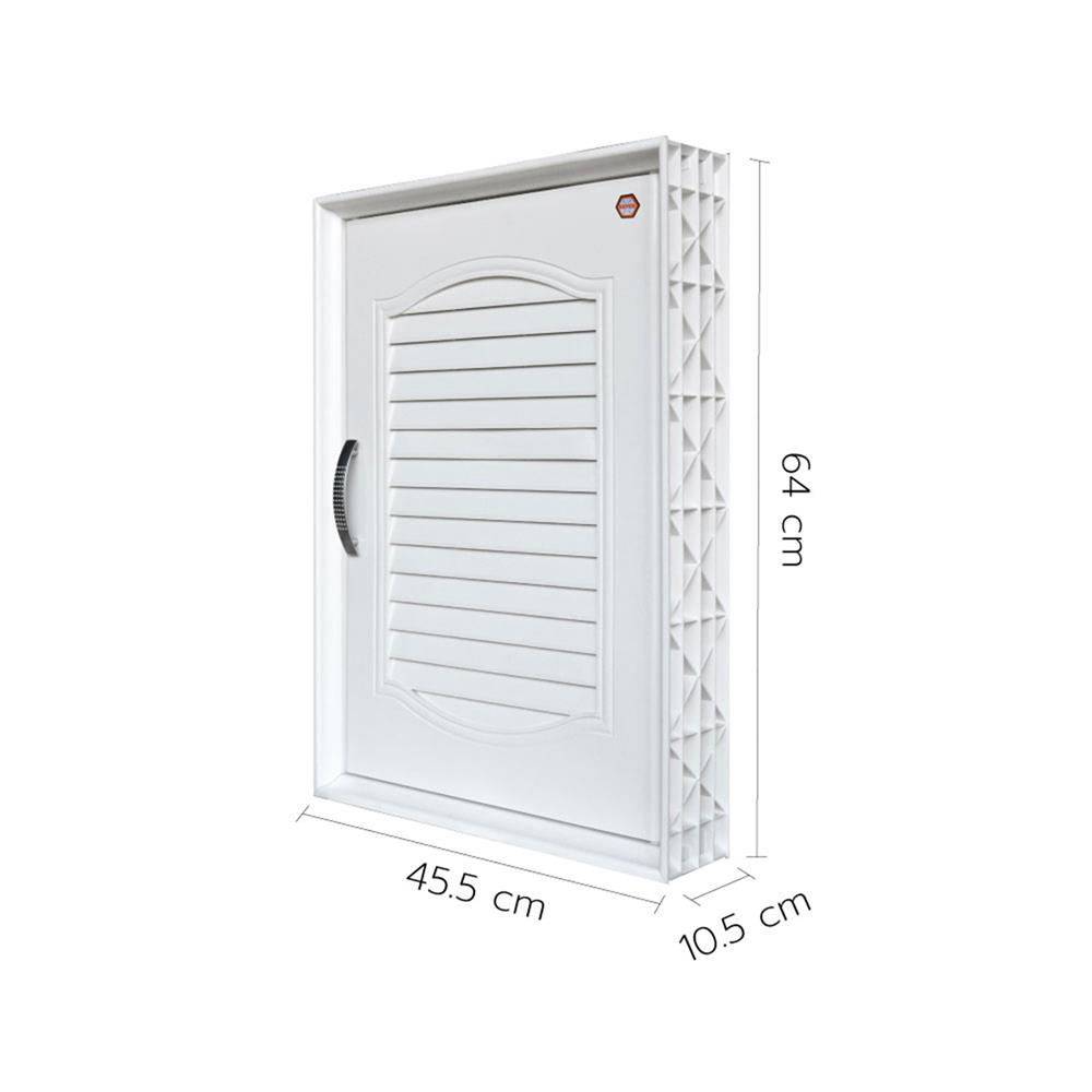 บานซิงค์เดี่ยว SUPPER L3 45.5x64 ซม. สีขาว