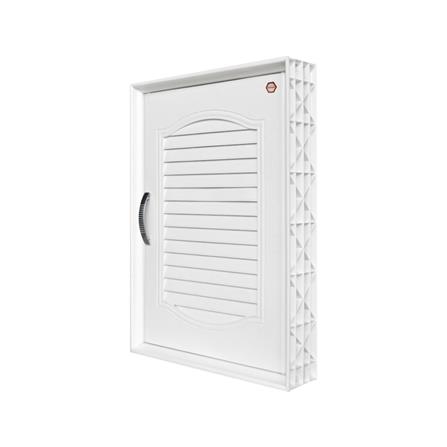 บานซิงค์เดี่ยว SUPPER L3 45.5x64 ซม. สีขาว_1