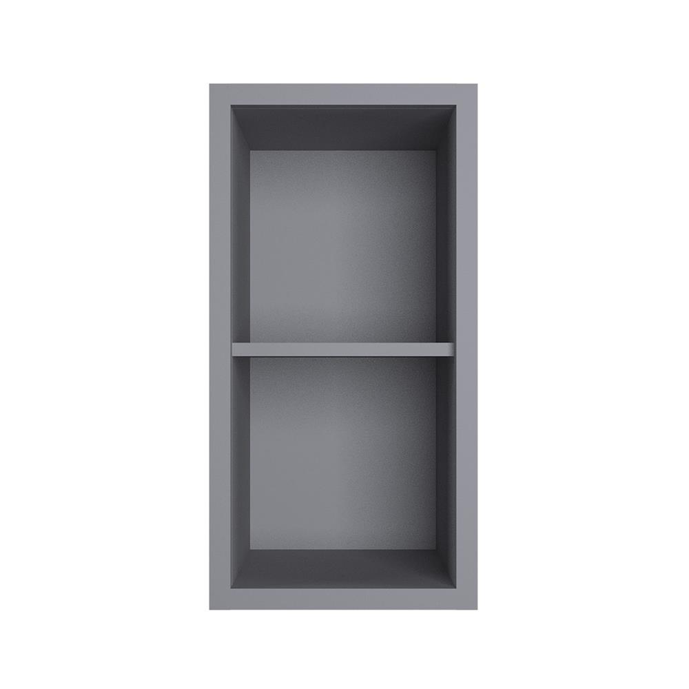 กล่องแขวนเสริม KITZCHO LUCIDA 30x60 ซม. สีเทา