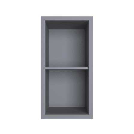 กล่องแขวนเสริม KITZCHO LUCIDA 30x60 ซม. สีเทา_0