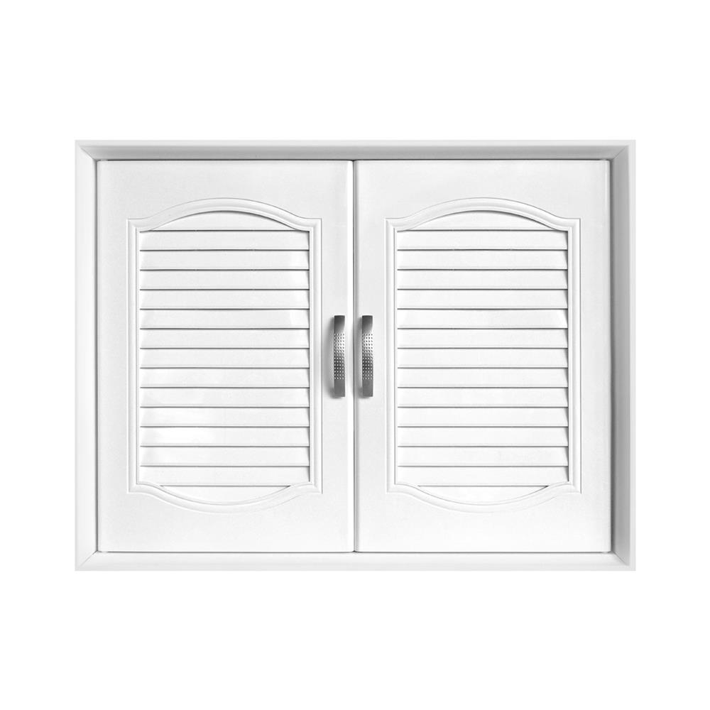 บานซิงค์คู่ SUPPER 85x64 ซม. L3 สีขาว