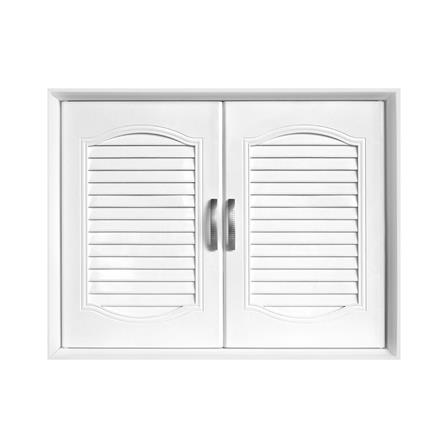 บานซิงค์คู่ SUPPER 85x64 ซม. L3 สีขาว_0