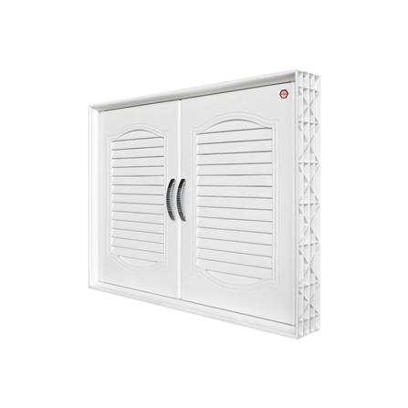 บานซิงค์คู่ SUPPER 85x64 ซม. L3 สีขาว_1