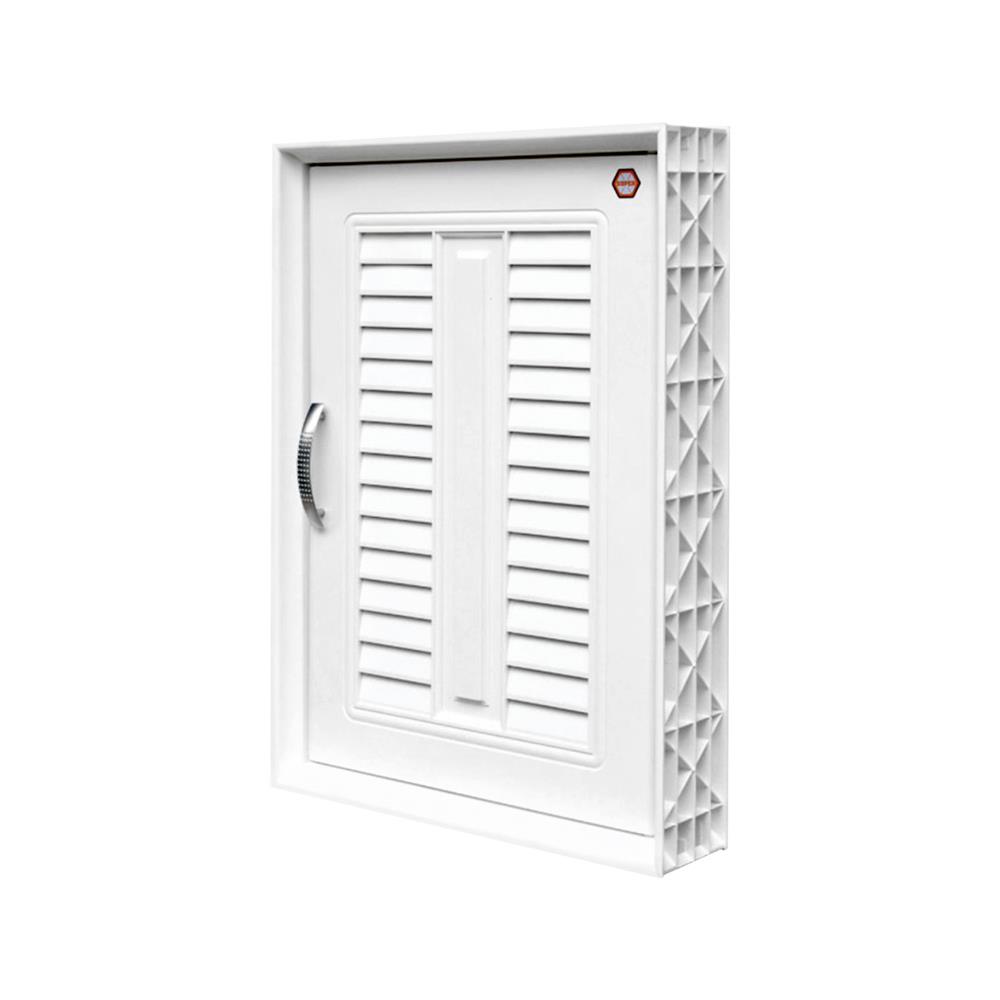 บานซิงค์เดี่ยว SUPPER L2 45.5x64 ซม. สีขาว