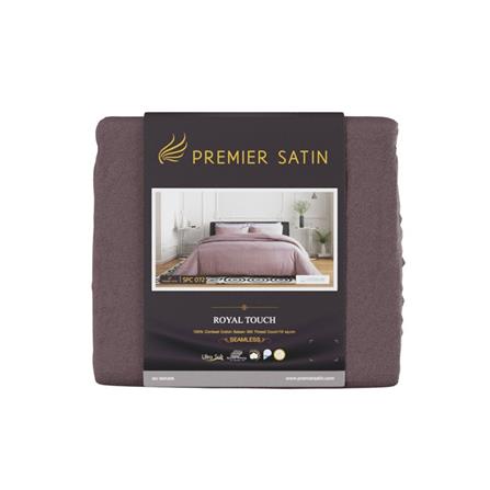ชุดผ้าปูที่นอน 6 ฟุต 3 ชิ้น PREMIER SATIN ROYAL TOUCH SOLID SPC072_4