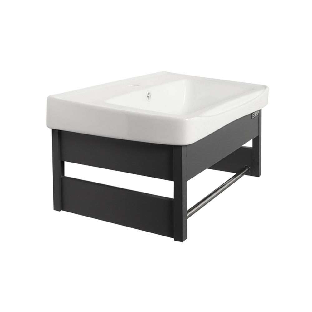 อ่างเคาน์เตอร์พร้อมกระจก WSP BSCT-811 สีเทา