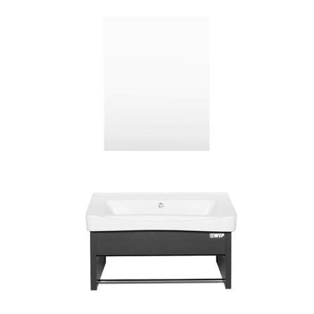 อ่างเคาน์เตอร์พร้อมกระจก WSP BSCT-811 สีเทา_0