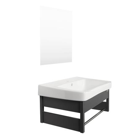 อ่างเคาน์เตอร์พร้อมกระจก WSP BSCT-811 สีเทา_1