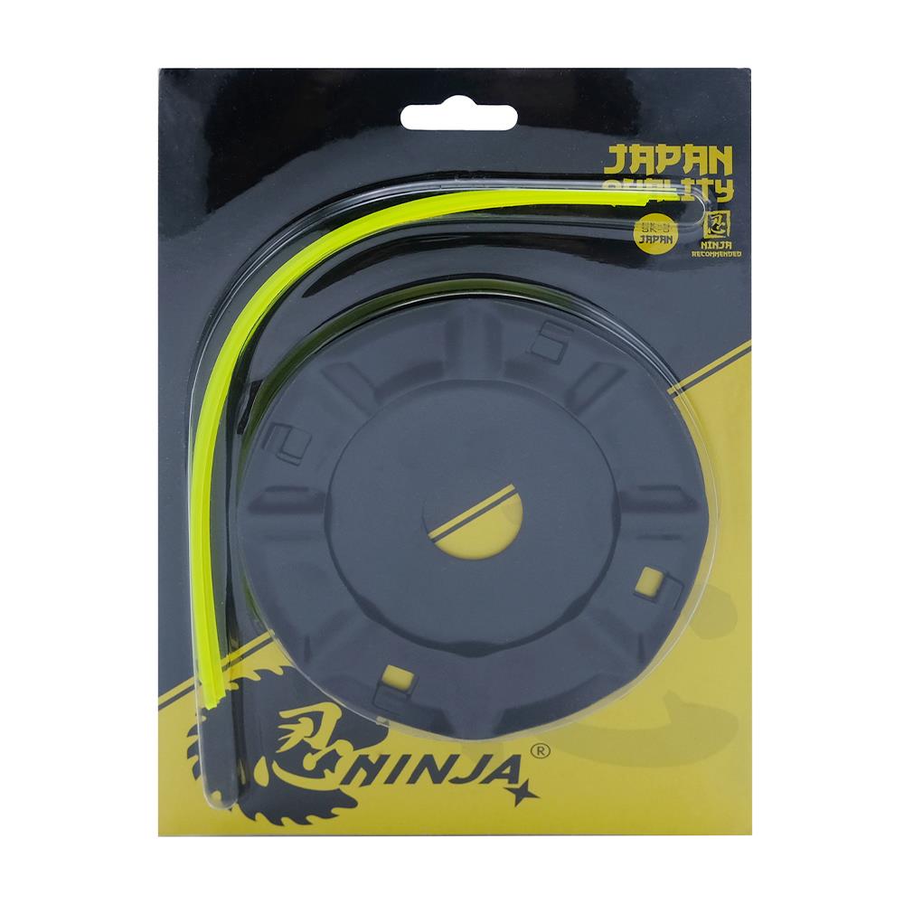 จานเอ็นตัดหญ้า พร้อมเอ็น NINJA สีดำ