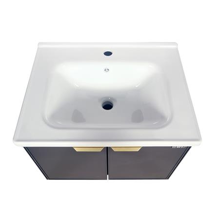 อ่างเคาน์เตอร์พร้อมกระจก WSP BSCC-145 สีเทา_2