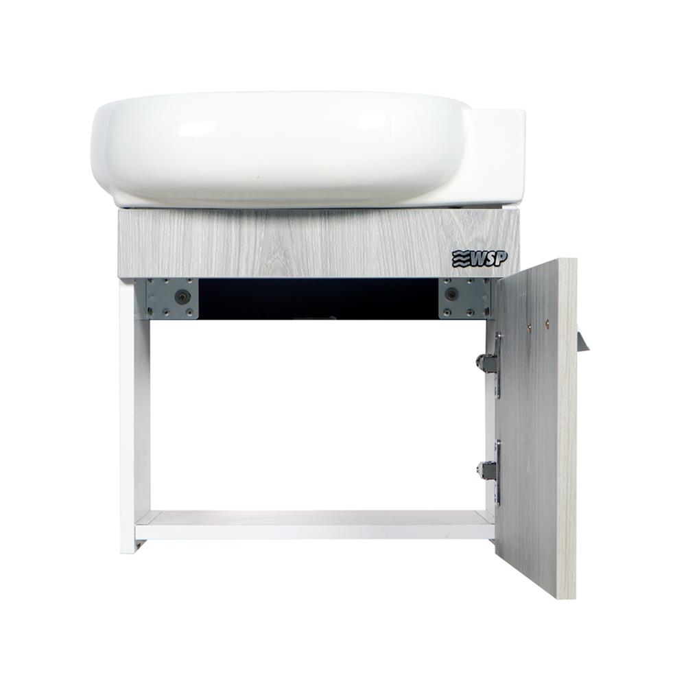 อ่างเคาน์เตอร์ WSP BSCC-150 สีขาว-โอ๊ค