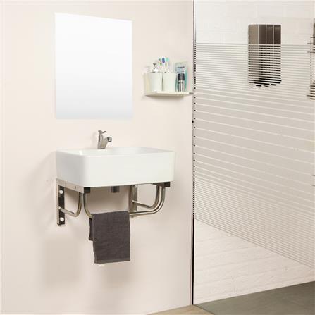 อ่างเคาน์เตอร์พร้อมกระจก WSP BSCT-815 สเตนเลส_3