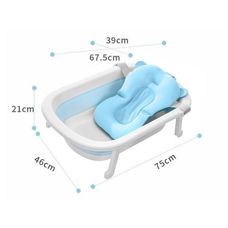 อ่างอาบน้ำเด็ก HANSEN สีฟ้า_7