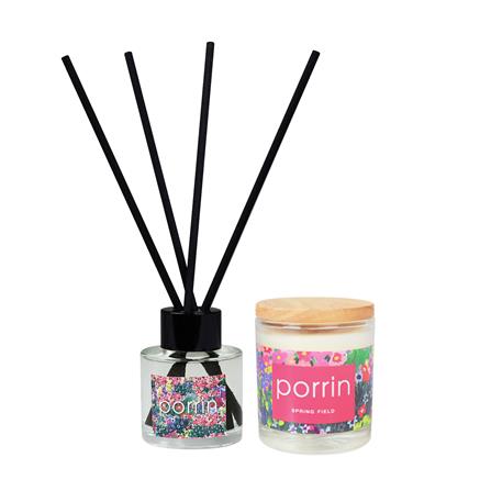 ชุดก้านไม้หอมปรับอากาศและเทียนหอม PORRIN JEEP SPRING FILED_0
