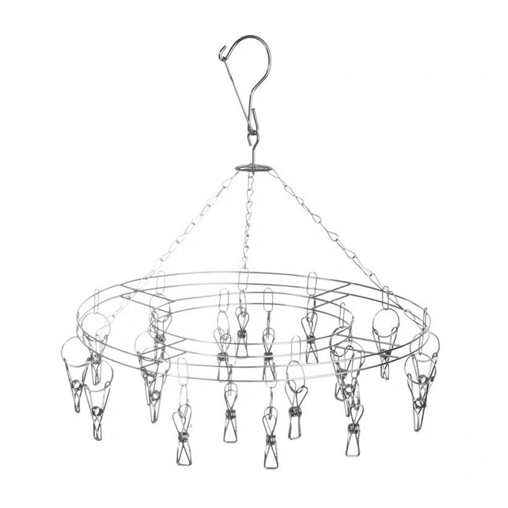 ห่วงตากผ้าสเตนเลสเล็ก 20 กิ๊บ HANSEN