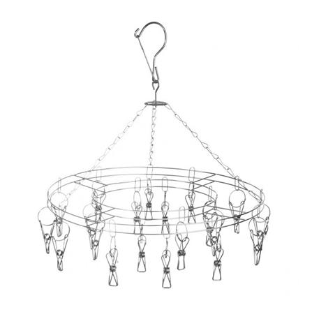 ห่วงตากผ้าสเตนเลสเล็ก 20 กิ๊บ HANSEN_0