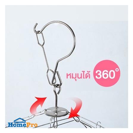 ห่วงตากผ้าสเตนเลสเล็ก 20 กิ๊บ HANSEN_3