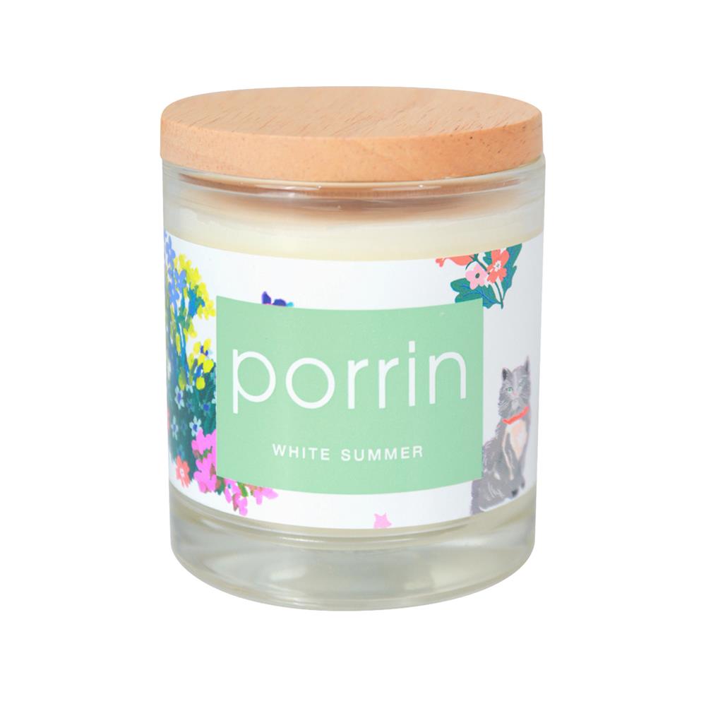 ชุดก้านไม้หอมปรับอากาศและเทียนหอม PORRIN JEEP WHITE SUMMER