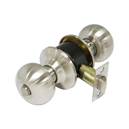 ลูกบิดห้องน้ำ หัวกลม COLT 4327-302 ฝาเล็ก สีสเตนเลส