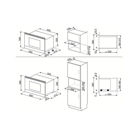 ไมโครเวฟ+เตาอบ SMEG MP322X1+SO6302TX_3