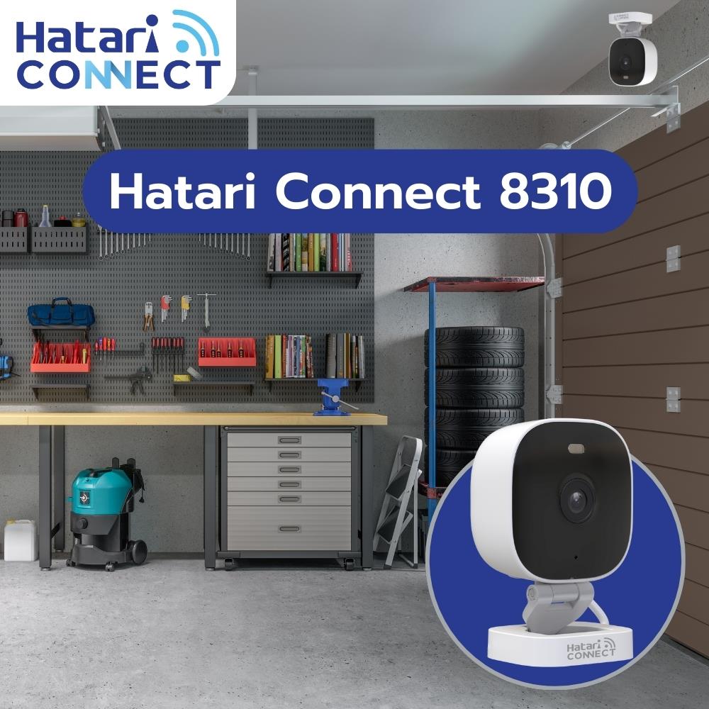 กล้องวงจรปิดไร้สายภายนอก HATARI CONNECT 8310