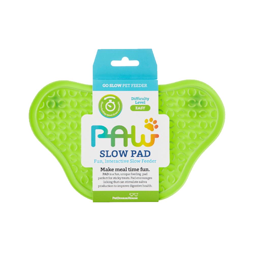 แผ่นเลียสำหรับสัตว์เลี้ยง PETDREAMHOUSE 23X14X1.6 ซม. สีเขียว