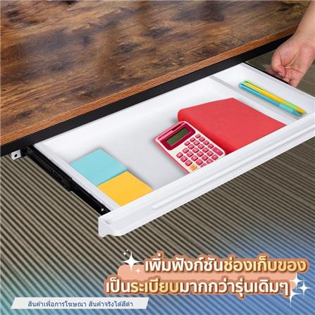 ลิ้นชักสไลด์ DESKSPACE สีดำ_2