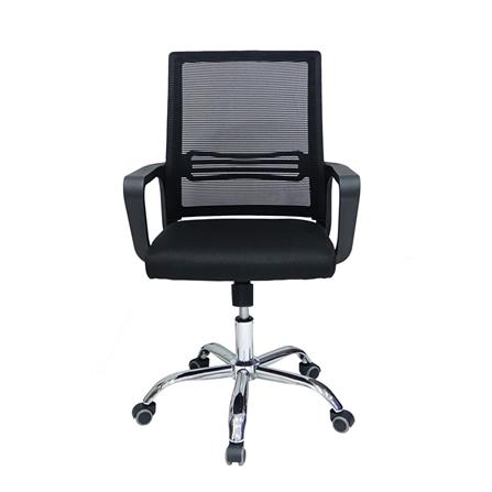 เก้าอี้สำนักงาน SURE MUST PL-1731 สีดำ_1