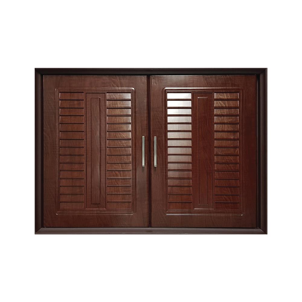 บานซิงค์คู่ SUPPER L2 85x64 ซม. สีไม้แดง