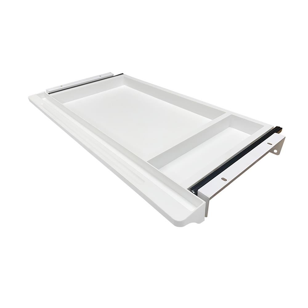 ลิ้นชักสไลด์ DESKSPACE สีขาว