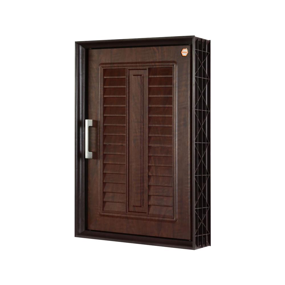 บานซิงค์เดี่ยว SUPPER L2 45.4x64 ซม. สีไม้แดง