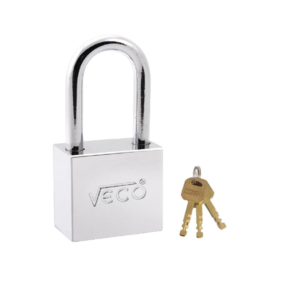 กุญแจลูกปืน VECO PDL50 50 มม. สีสเตนเลส