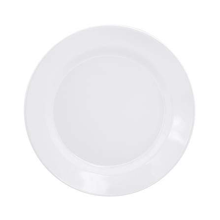 จานเมลามีนตื้น 8 นิ้ว BEST BUY CLASSIC สีขาว_1