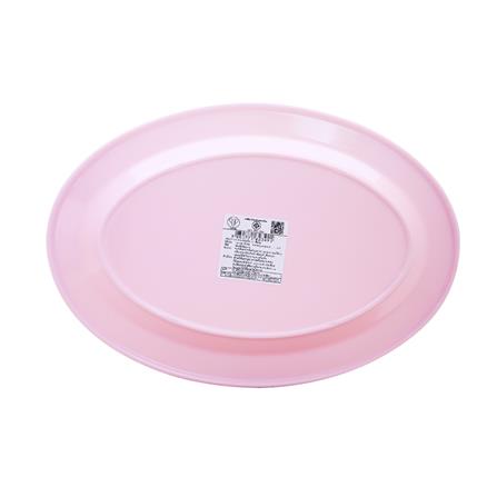 จานเมลามีนเปล 10 นิ้ว BEST BUY CLASSIC สีชมพู_2