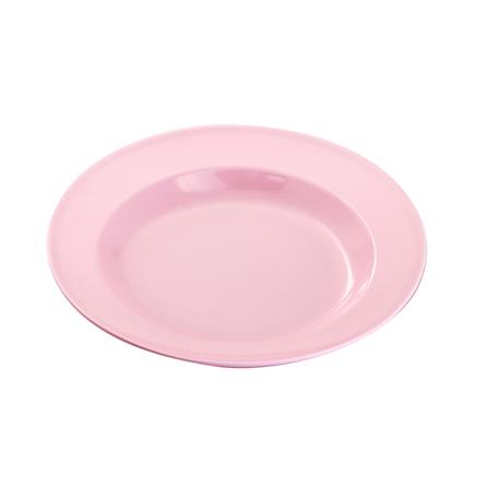 จานเมลามีนลึก 9 นิ้ว BEST BUY CLASSIC สีชมพู