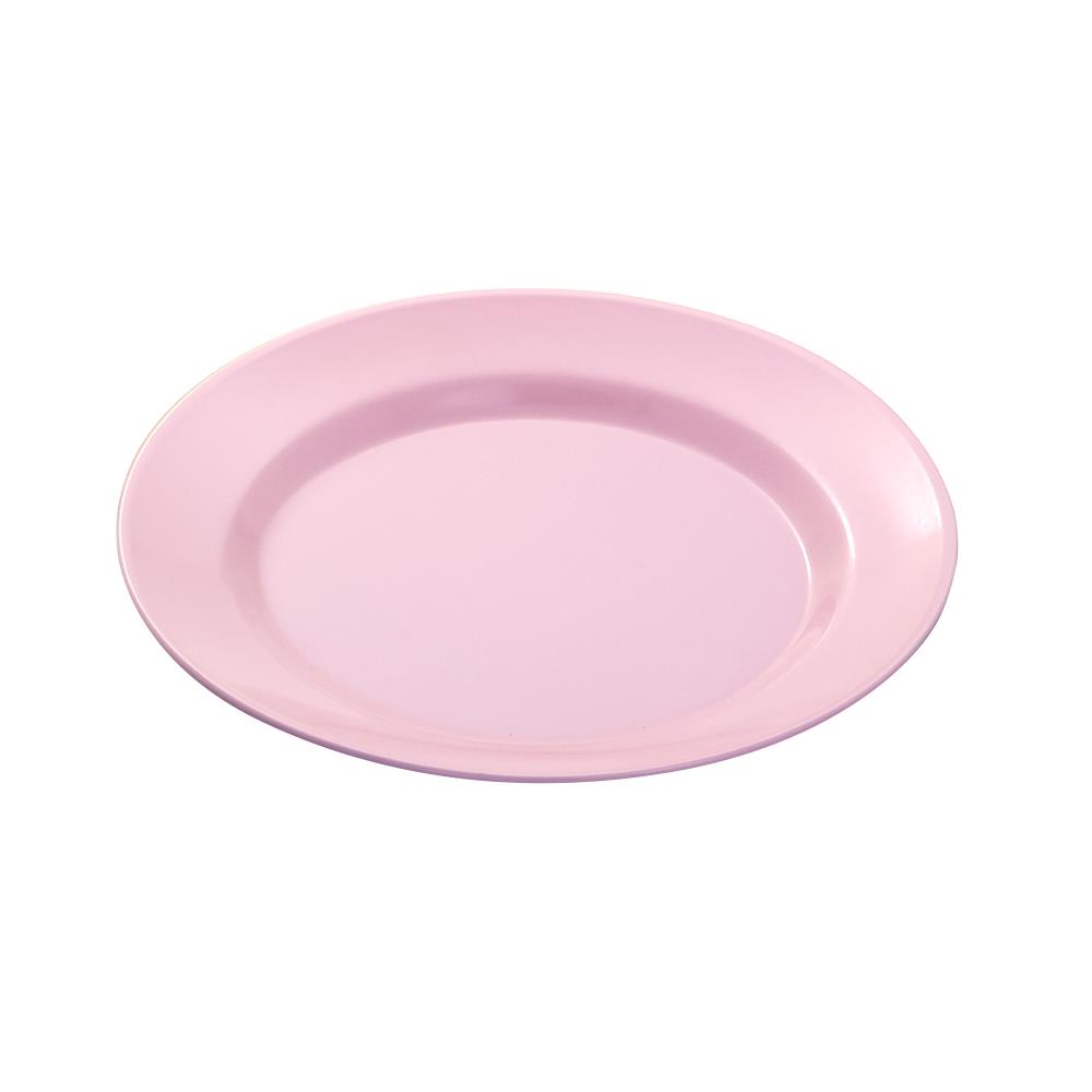 จานเมลามีนตื้น 8 นิ้ว BEST BUY CLASSIC สีชมพู