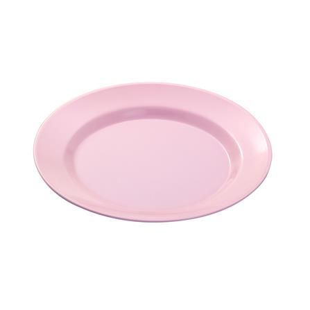 จานเมลามีนตื้น 8 นิ้ว BEST BUY CLASSIC สีชมพู