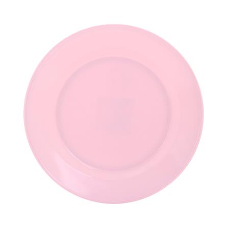 จานเมลามีนตื้น 8 นิ้ว BEST BUY CLASSIC สีชมพู_1