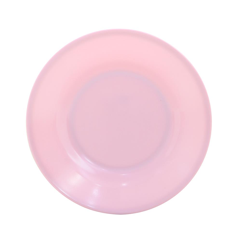 จานเมลามีนตื้น 6.5 นิ้ว BEST BUY CLASSIC สีชมพู