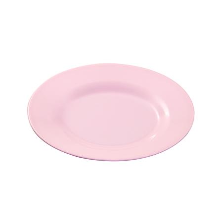 จานเมลามีนตื้น 6.5 นิ้ว BEST BUY CLASSIC สีชมพู_0