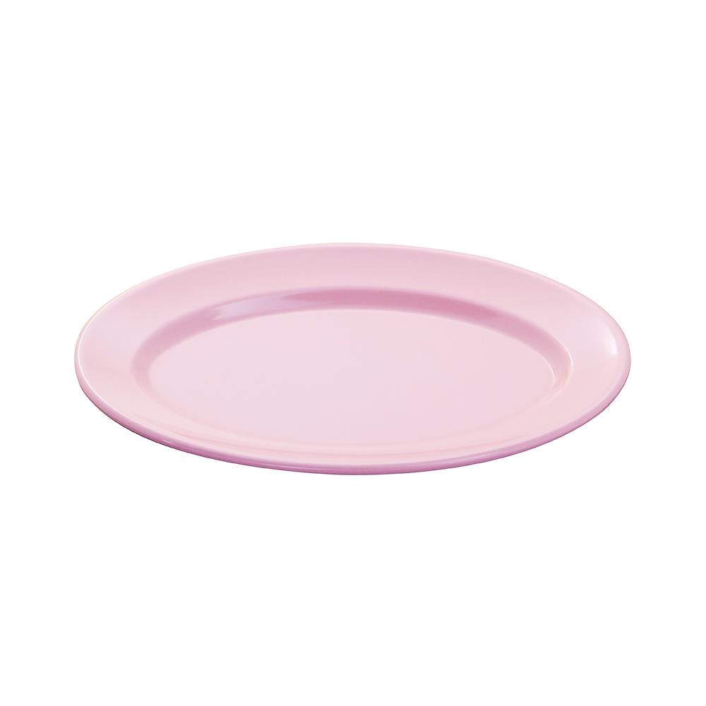 จานเมลามีนเปล 8 นิ้ว BEST BUY CLASSIC สีชมพู