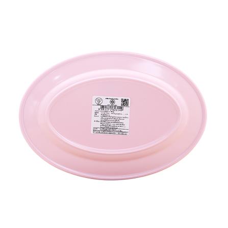 จานเมลามีนเปล 8 นิ้ว BEST BUY CLASSIC สีชมพู_2
