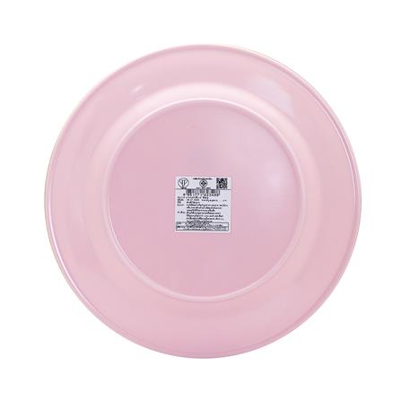 จานเมลามีนตื้น 9 นิ้ว BEST BUY CLASSIC สีชมพู_2