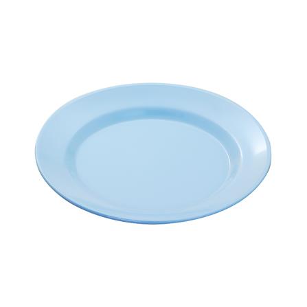 จานเมลามีนตื้น 8 นิ้ว BEST BUY CLASSIC สีฟ้า