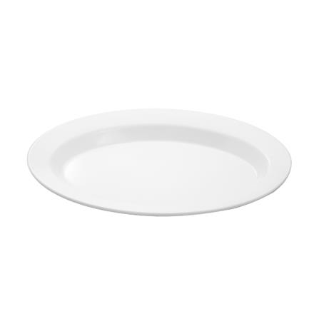 จานเมลามีนเปล 10 นิ้ว BEST BUY CLASSIC สีขาว_0