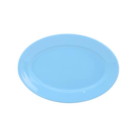 จานเมลามีนเปล 8 นิ้ว BEST BUY CLASSIC สีฟ้า_1