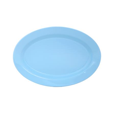 จานเมลามีนเปล 10 นิ้ว BEST BUY CLASSIC สีฟ้า_1